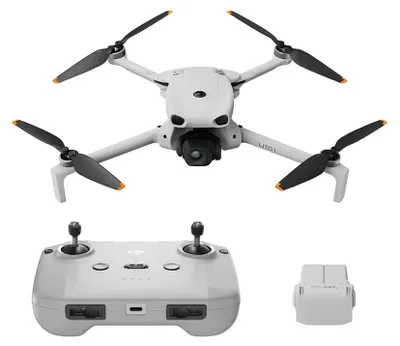 Produktbild von DJI Lito 1, 4 Rotoren, 48 MP, 3840 x 2160 Pixel, 20000 m, 2590 mAh, Grau