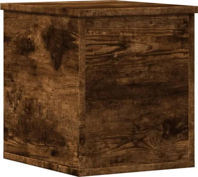 Produktbild von vidaXL Truhe Räuchereiche 30x35x35 cm Holzwerkstoff