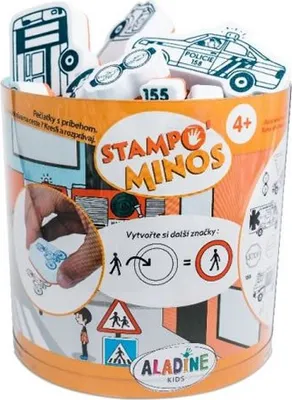 Obrázok produktu pre Známky Stampo Minos - Vozidlá
