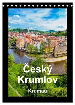 Produktbild von Cesky Krumlov Krumau (Tischkalender 2027 DIN A5 hoch), CALVENDO Monatskalender