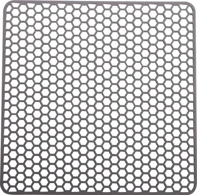 Zdjęcie produktu dla Silikonowa kwadratowa mata do zlewu ciemnoszara 34,5 * 34,5 cm
