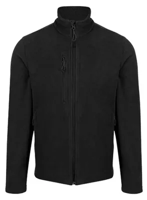 Immagine prodotto di Regatta - Giacca in pile "Honestly Made" con cerniera integrale da uomo FK2807 (S) (Nero)