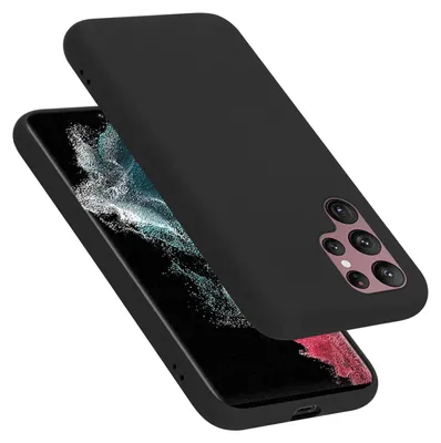 Obrázek produktu pro Cadorabo ochranné pouzdro pro Samsung Galaxy S22 ULTRA pouzdro v černé barvě kryt mobilního telefonu TPU pouzdro
