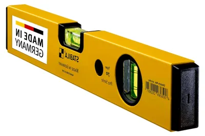 Produktbild von Wasserwaage Type 70 Pro Serie, 30 cm, leichtes Alu-Profil, 1 Horizontal-Libelle, 1 Vertikal-Libelle,  Germany