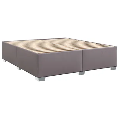 Obrázok produktu pre vidaXL Posteľný rošt Grey 200x200 cm Imitácia kože