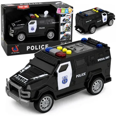 Produktbild von Polizeiauto, Spezialfahrzeug, Polizeiauto-Blaulichter, Geräusche