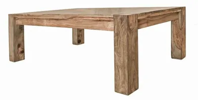 Produktbild von MASSIVMOEBEL24.DE Couchtisch Sheesham 120x70x45  grau geölt NATURE GREY #09
