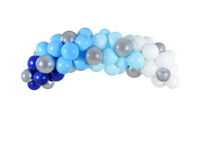 Produktbild von Luftballon Ballongirlande 200cm | Blau