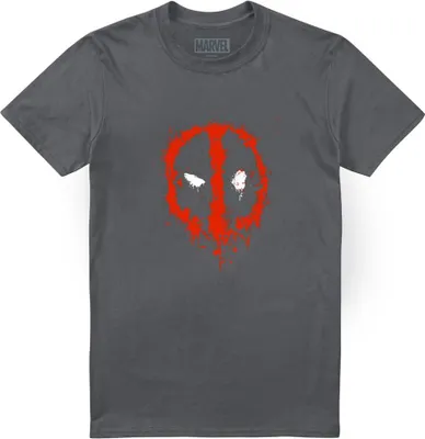 Immagine prodotto di Deadpool - Maglietta da uomo/donna unisex, Logo TV28797 (L) (Charcoal)