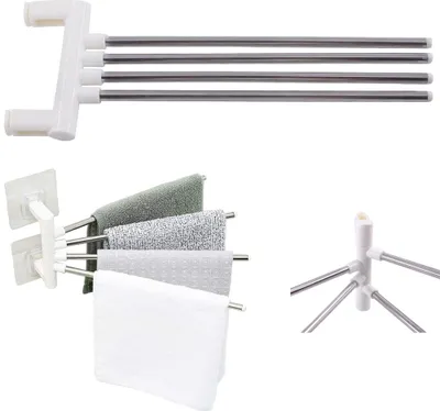 Obrázek produktu pro Verk 24370 Čtyřramenný držák ručníků