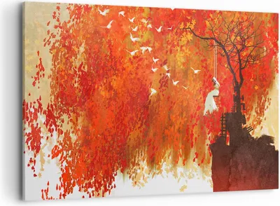 Produktbild von Bild auf Leinwand - Leinwandbild - Frau Abstraktion - 120x80cm - Wand Bild - Wanddeko - Wandbilder - Leinwanddruck - Bilder - Kunstdruck - Wanddekoration - Leinwand bilder - Wandkunst - AA120x80-3836