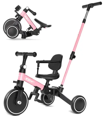 Imagen del producto de Triciclo plegable 6 en 1 para niños de 1 a 4 años