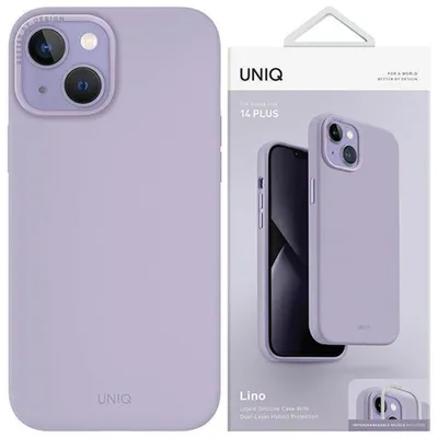 Zdjęcie produktu dla Uniq Etui Lino Iphone 14 Plus 6,7" Lilak/Lilac Lavender