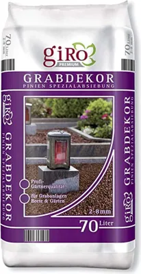 Produktbild von GIRO Premium Grabdekor Pinienrinde 2-8mm, 70 Ltr