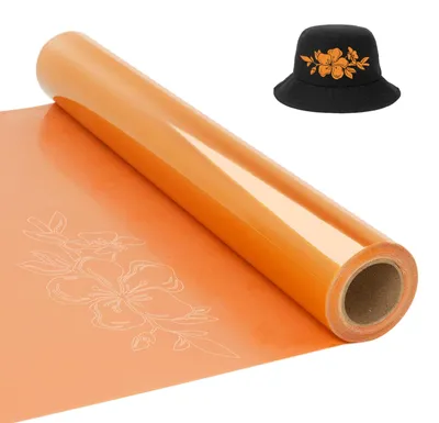 Textil-Plotterfolie Orange 30,5 cm x 1,5 m Flexfolie