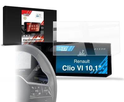 Produktbild von Keramische Autodisplayfolie für Renault Clio 6 10,1" (2026), Grizz Protector