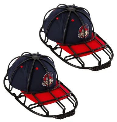 Produktbild von Doppelpack 2 CapBuddy Cap Washer Kappenreinger zum reinigen Aller Snapback Trucker Fitted und Flex Fit Baseballmützen – Schwarz - 2PACK