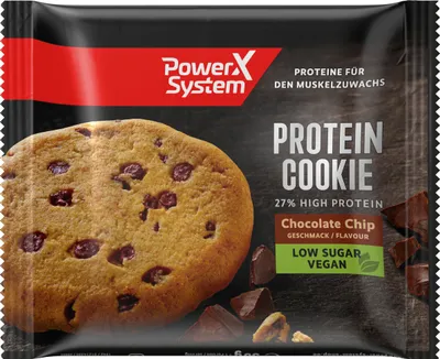 Produktbild von Power System Protein Cookie Chocolate Chip vegan 1 x 50 g
