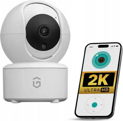 Obrázok produktu pre Vnútorná Ip Kamera Wifi 4Mp 2K Zoom Ptz - Sledovanie Detí A Domácich Zvierat