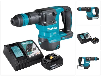 Immagine prodotto di Martello scalpellatore a batteria Makita DHK 180 RG1 18 V 3,1 J SDS Plus Brushless + 1x batteria 6,0 Ah + caricabatteria