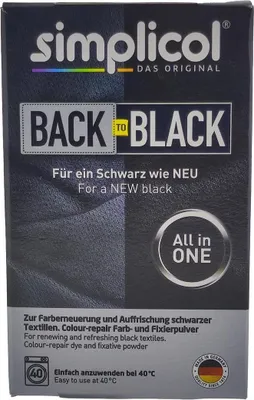 Produktbild von (Simplicol, Textilfarbe schwarz, 400g