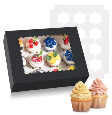 Obrázek produktu pro Cupcake Dozen Dozen potkala Venster – obal vhodný pro styk s potravinami