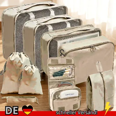 Produktbild von Reise Organizer Set 7-10tlg. Koffer Taschen