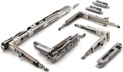 Produktbild von Schüco Kipp-vor-Dreh Grundbeschlag komplett 300 V130 DIN links 277145