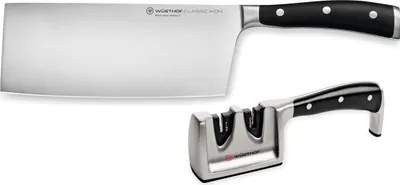 Produktbild von Wusthof Kochmesser und Schleiferset Classic Ikon 2-teilig