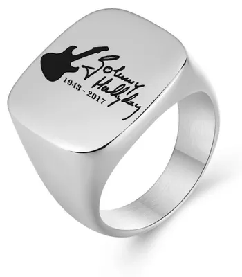 Productafbeelding van Manchet Ring van Roestvrijstaal met Retro Stijl