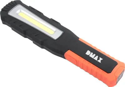Produktbild von DMAX WLG 202, Taschenlampe, Schwarz, Orange, LED, 1 W, 800 lm, 40 m
