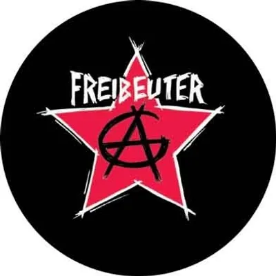 Produktbild von Freibeuter AG - Button schwarz 25mm