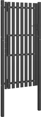 Obrázek produktu pro vidaXL Ocelová zahradní brána 100 x 200 cm antracitová