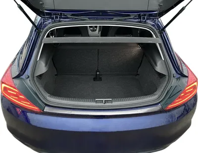 Image de MATT acier inoxydable protection du seuil de chargement pare-chocs couverture de protection pour VW