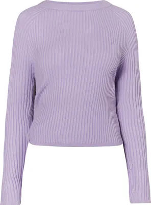 Produktbild von Ciaga damen cropped-strickpullover - violett, XS