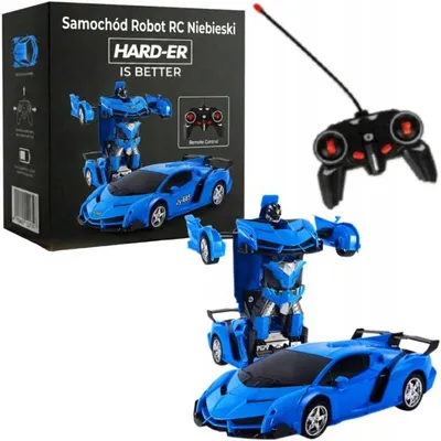 Immagine prodotto di Robot Trasformabile R/C 2 in 1 con Effetti LED e Drift