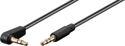 Immagine prodotto di Goobay 67782 cavo audio 0,5 m 3,5 mm nero