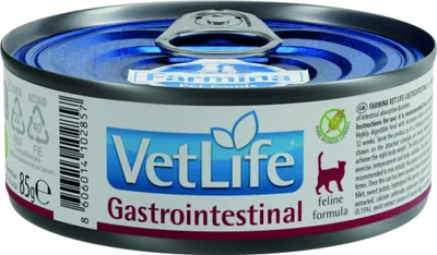 Image de Vet Life Natural Cat conc. gastro-intestinal 85g