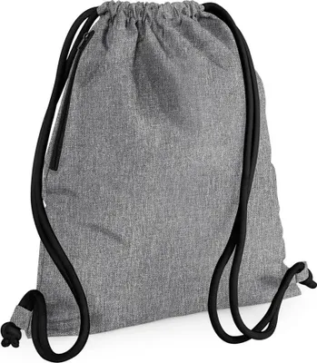 Produktbild von BagBase BG110 | Icon Drawstring Backpack / 40 x 48 cm - Farbe: Yellow/Black - Größe: 40 x 48 cm