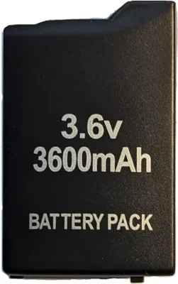Produktbild von PlayStation Portable kompatibler Akku PSP 1000 NEU 3.6V 3600mAh