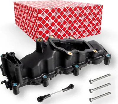 Produktbild von FEBI BILSTEIN 176463 Stutzen Ansaugkrümmer für AUDI A6 Avant (4F5, C6) A4 Avant (8ED, B7) A6 Limousine (4F2, C6) Q7 (4LB) für VW Touareg