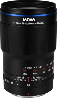 Produktbild von LAOWA 58mm f/2.8 2X Ultra Macro APO Objektiv, kompatibel mit Nikon Z