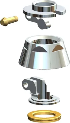 Produktbild von Schmiedl Mechanik komplett ohne Griff U3SCH70-1, 1 Stk.