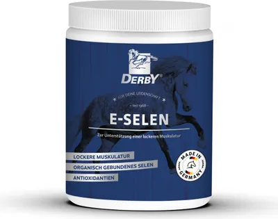 Produktbild von DERBY Ergänzungsfuttermittel für Pferde Vitamin E/Selen für die Muskulatur 2,5 kg