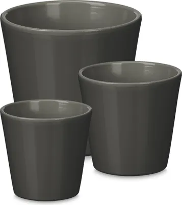 Produktbild von Konische Blumentöpfe Ø 14, 17, 22 cm, 3er Set