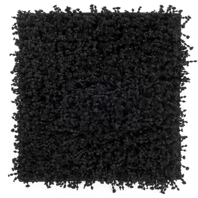 Productafbeelding van Heckettlane Bidetmat Onda Night Black 60x60 cm Polyester