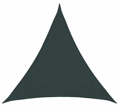 Produktbild von Sonnensegel 2 x 2 x 2 m HDPE Dreieckig Dunkelgrün