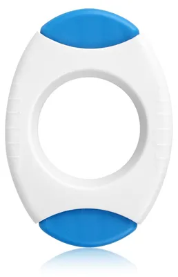 Eierschalenöffner, handlicher Eierschäler und -knacker, blau