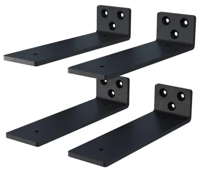 Imagen del producto de Juego de 4 soportes flotantes s para estantes, para montaje en pared
