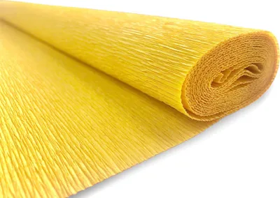 Image de Papier crêpé Interdruk Premium 104 jaune